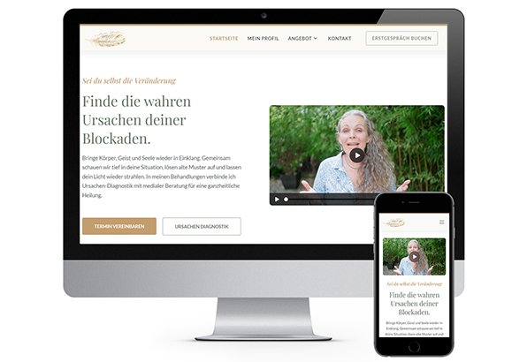 Webpräsenz Andrea Steffen